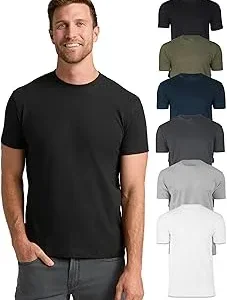 True Classic Mens T-Shirts – Short Sleeve Crew Neck T Shirts for Man, Cotton Blend Plain Novelty Men's T-Shirts
